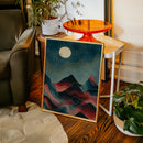Moonlit Mountain Dreams: A Journey of Serenity