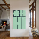 Mint Harmony - Modern Geometric Wall Art