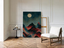 Moonlit Mountain Dreams: A Journey of Serenity