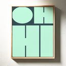 Mint Harmony - Modern Geometric Wall Art