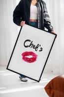 Sizzling Kiss - Culinary Art Print