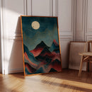 Moonlit Mountain Dreams: A Journey of Serenity