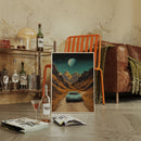 Celestial Journey - Vintage Roadscape Art