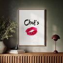 Sizzling Kiss - Culinary Art Print