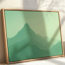 Enchanted Green Mountain Dreamscape Wall Art