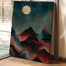 Moonlit Mountain Dreams: A Journey of Serenity