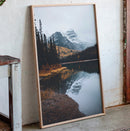 Majestic Mountain Reflection Art Print