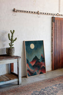 Moonlit Mountain Dreams: A Journey of Serenity