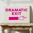 Vivid Escape - Bold Typography Wall Art