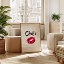 Sizzling Kiss - Culinary Art Print