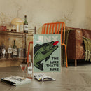 Baited Bliss - Retro Fishing Print