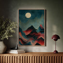 Moonlit Mountain Dreams: A Journey of Serenity
