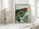 Baited Bliss - Retro Fishing Print
