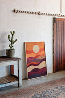 Sunset Serenade - Vibrant Abstract Canvas Art