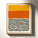 Bold Geometric Abstract Art Print
