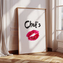 Sizzling Kiss - Culinary Art Print