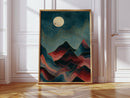 Moonlit Mountain Dreams: A Journey of Serenity