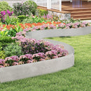 6-Pack 20 FT Galvanized Metal Landscape Edging for Lawn