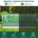 Galvanized Raised Garden Bed with Greenhouse Cover by LJGDeals