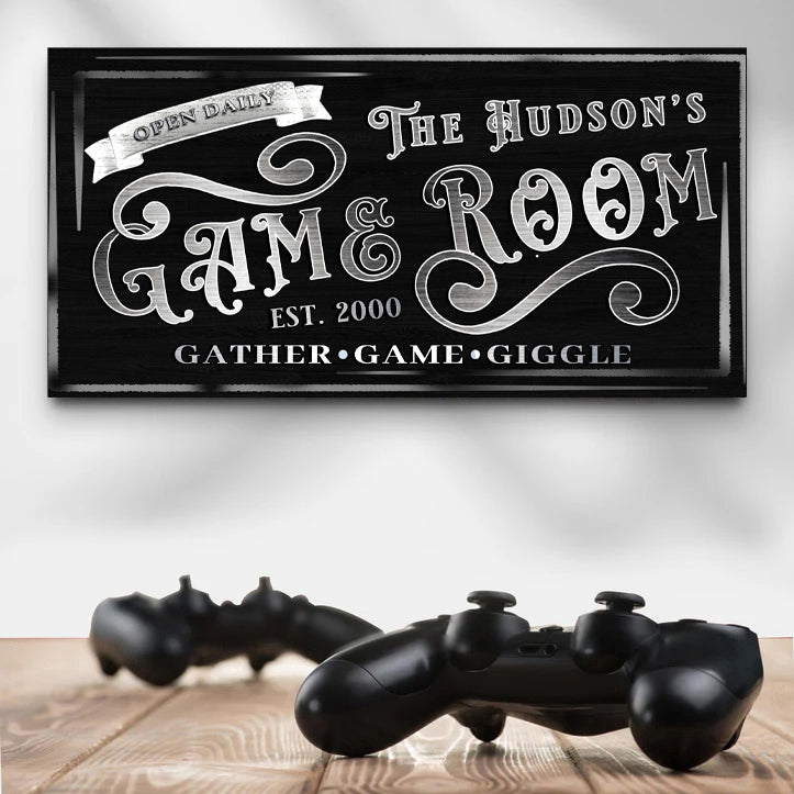 Personalized Game Room Sign II, photo 2 of 8