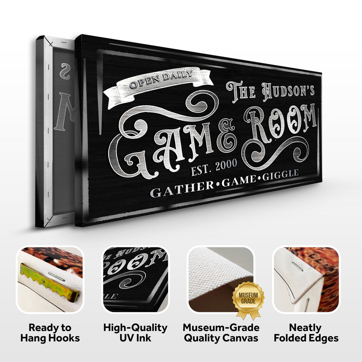 Personalized Game Room Sign II, photo 5 of 8