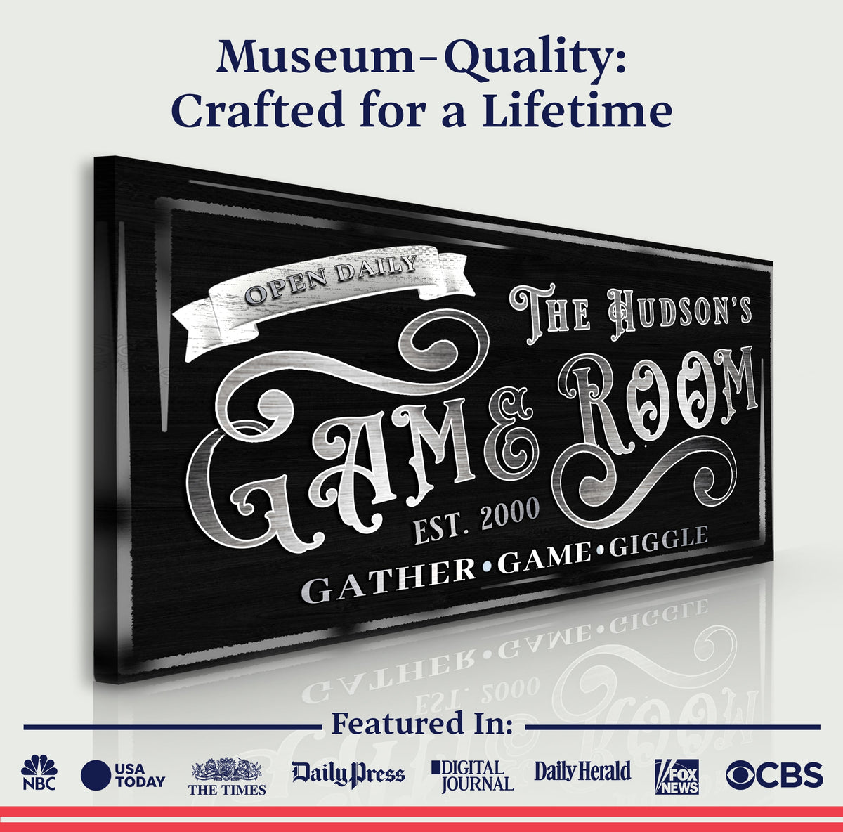 Personalized Game Room Sign II, photo 4 of 8