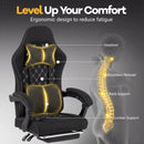 Gaming Chair Height Adjustable Computer Chair with Headrest Video Game Chair by LJGDeals