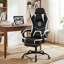 Gaming Chair Height Adjustable Computer Chair with Headrest Ergonomic Office Task Chair by LJGDeals