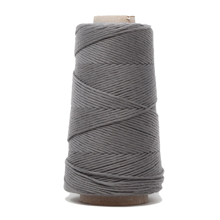 COMBED COTTON CONE 2 MM - GRAY COLOR