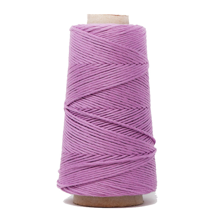 COMBED COTTON CONE 2 MM - MAUVE COLOR