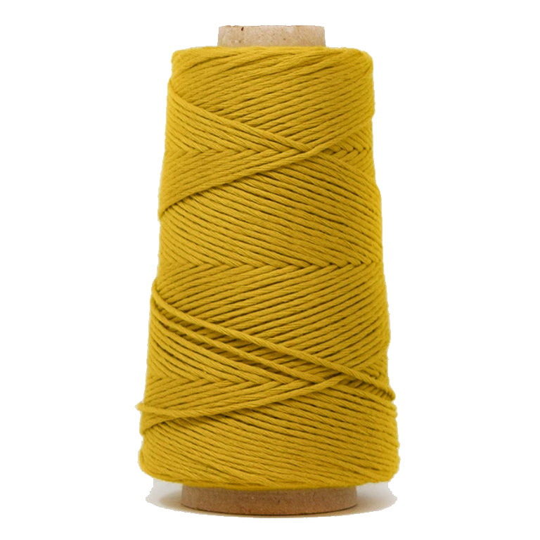 COMBED COTTON CONE 2 MM - PISTACHIO COLOR