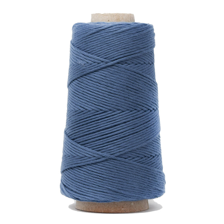 COMBED COTTON CONE 2 MM - BLUE COLOR