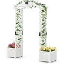 3 Pieces Garden Arbor and Raised Bed Combo Set-Create Your Dream Garden Space by LJGDeals