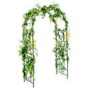 Garden Arch Arbor Trellis Patio Plant Stand Rack Archway-Black by LJGDeals