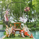 Outdoor Metal Garden Arch Trellis for Climbing Plants Grape Vine Flower by DirectDeals