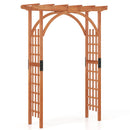 Garden Archway Arch Lattice Trellis Pergola for Climbing Plants and Outdoor Wedding Bridal Decor by LJGDeals