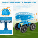 Garden Rolling Workseat with 360° by LJGDeals