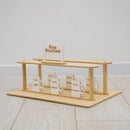 Wooden Gas Station Toy