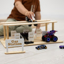 Wooden Gas Station Toy