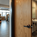 ADA Door Lock with Indicator in Matte Black - Right-Handed