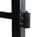 20 ft Farm Driveway Gate with Diagonal Tubes, Dual Swing