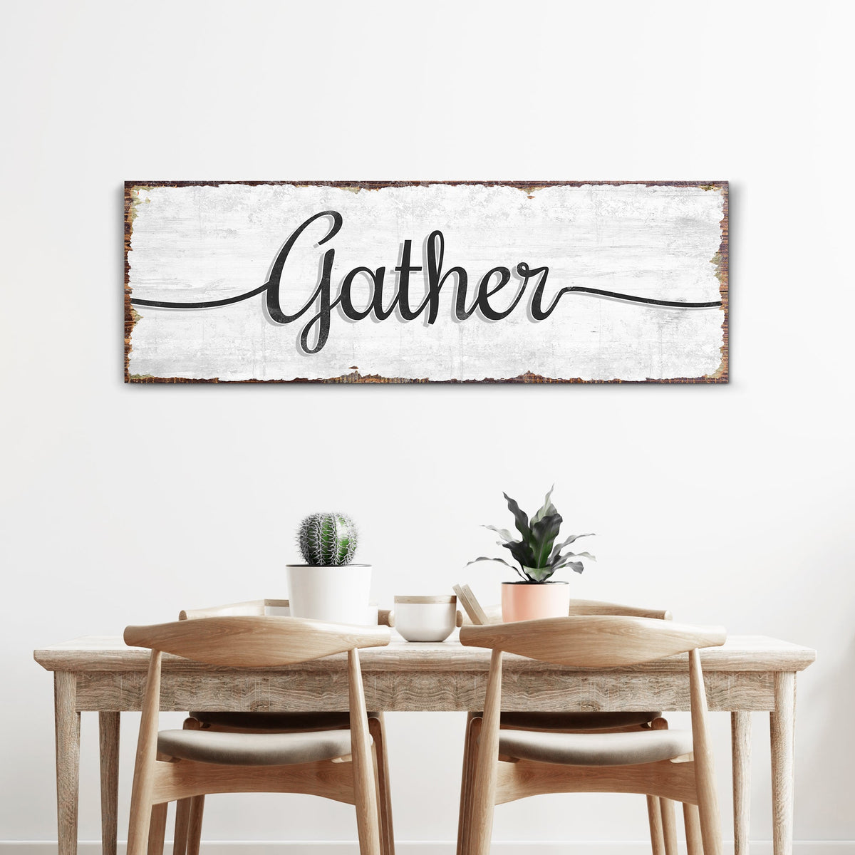 Gather Wall Art Sign, photo 3 of 7