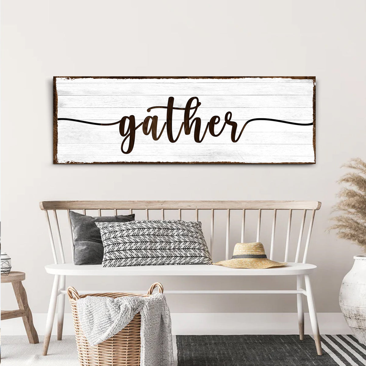 Gather Wall Art Sign II, photo 3 of 7