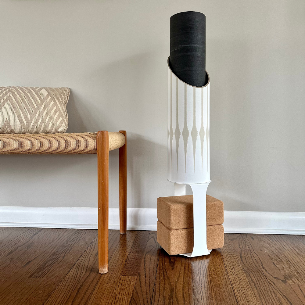 Yoga Storage Tube | Gather, installed in a room