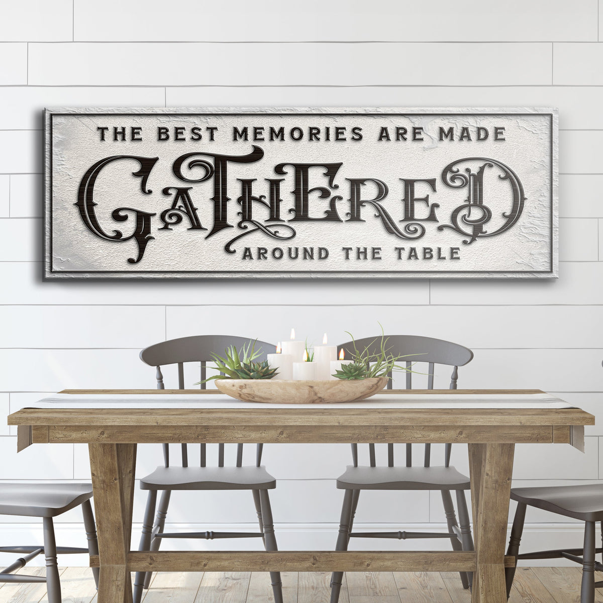 Gathered Around Table Sign II, photo 2 of 7