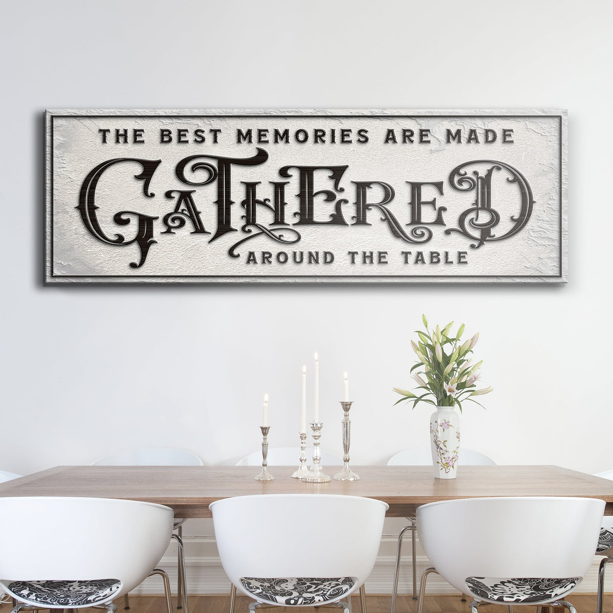 Gathered Around Table Sign II, photo 3 of 7