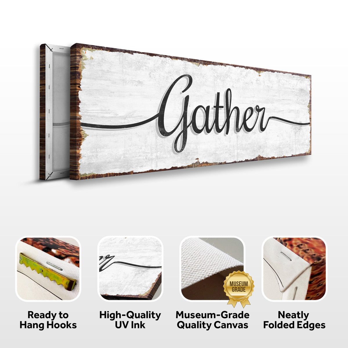 Gather Wall Art Sign, photo 4 of 7
