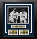 Lou Gehrig & Babe Ruth New York Yankees 8" x 10" Framed Baseball Photo with Engraved Autographs by Dynasty Sports & Framing