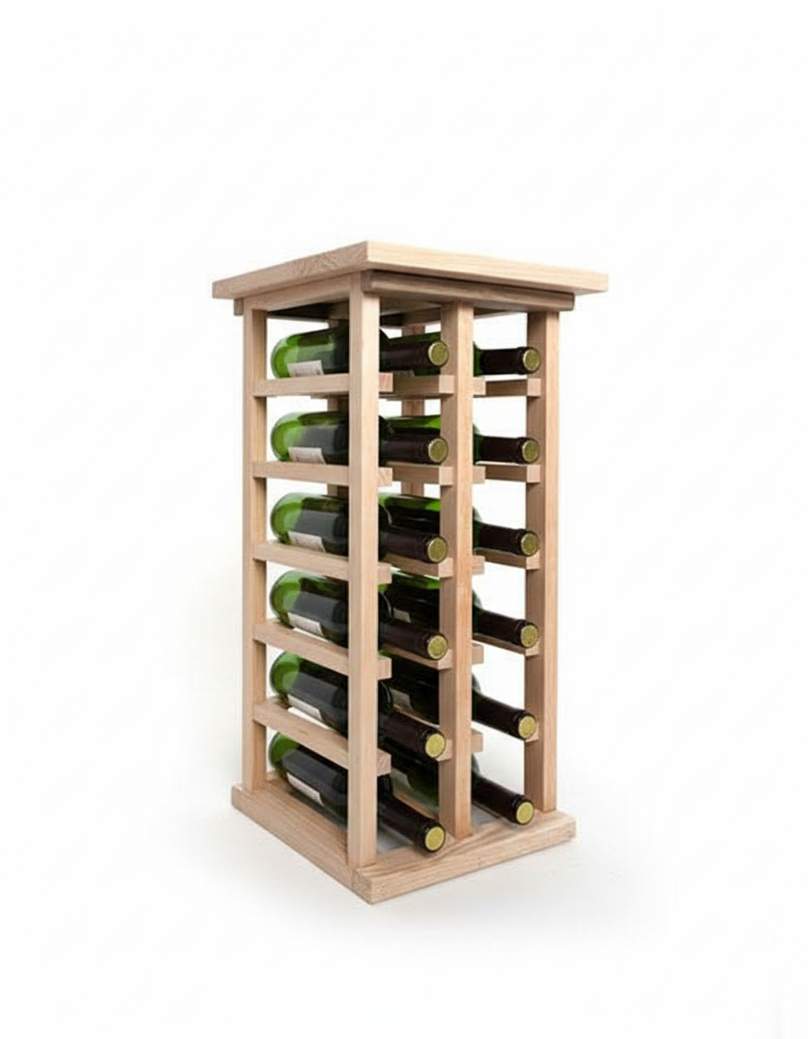 Wine Rack with Tabletop / Tasting Area for 12 standard Bottles, photo 2 of 5