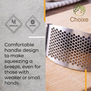 Stainless Steel Garlic Press